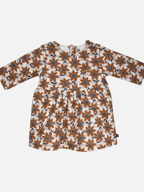 ROBE COLLANT MADELEINE SERGE MANCHES LONGUES NAISSANCE - Kiabi