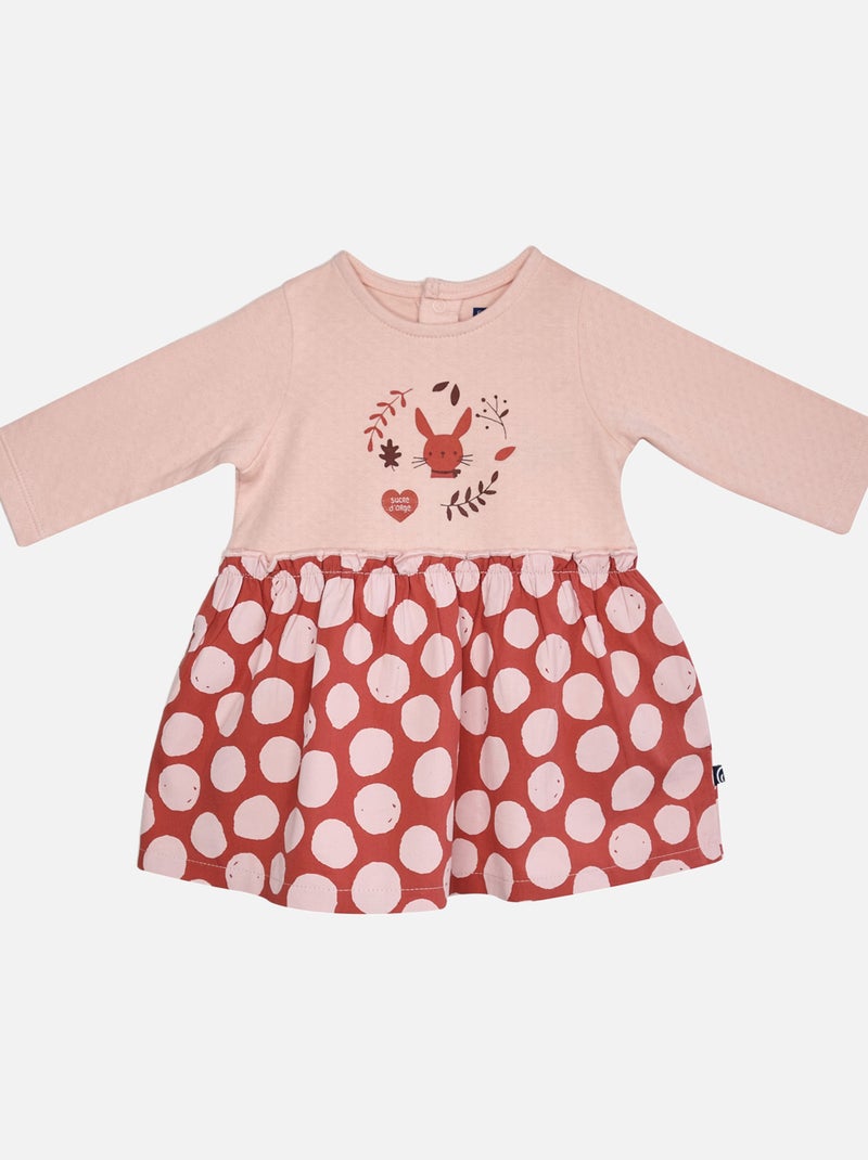 ROBE COLLANT MYLENA Rose - Kiabi