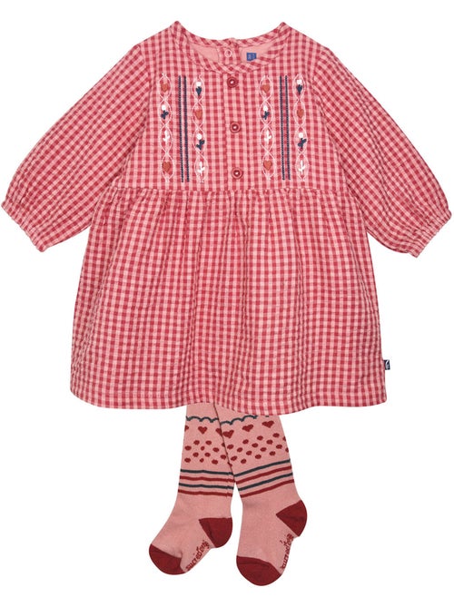 Robe collant sissie manches longues - Kiabi