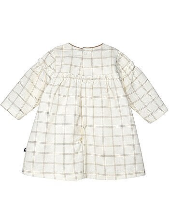 Robe collant soleina tisse teint manches longues