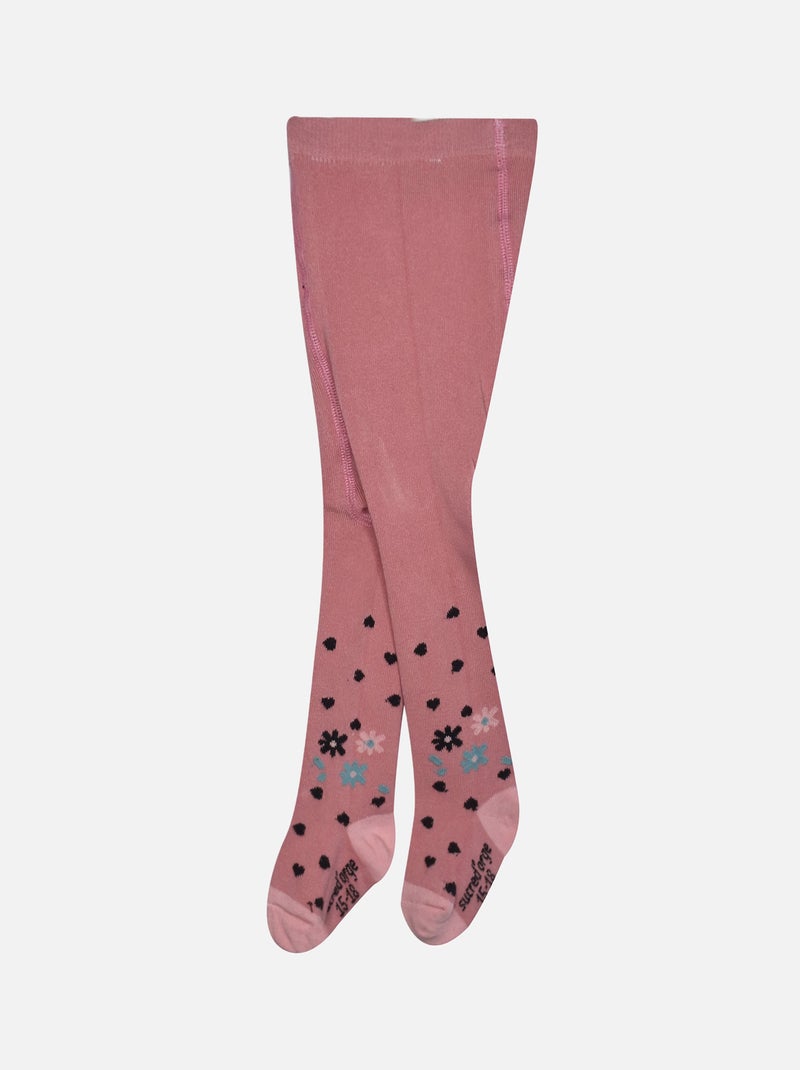 ROBE + COLLANTS + BANDEAU FLORETTE Blanc - Kiabi