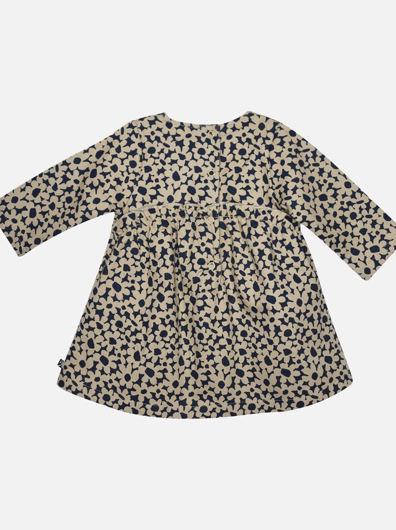 ROBE + COLLANTS FLEUR Blanc - Kiabi