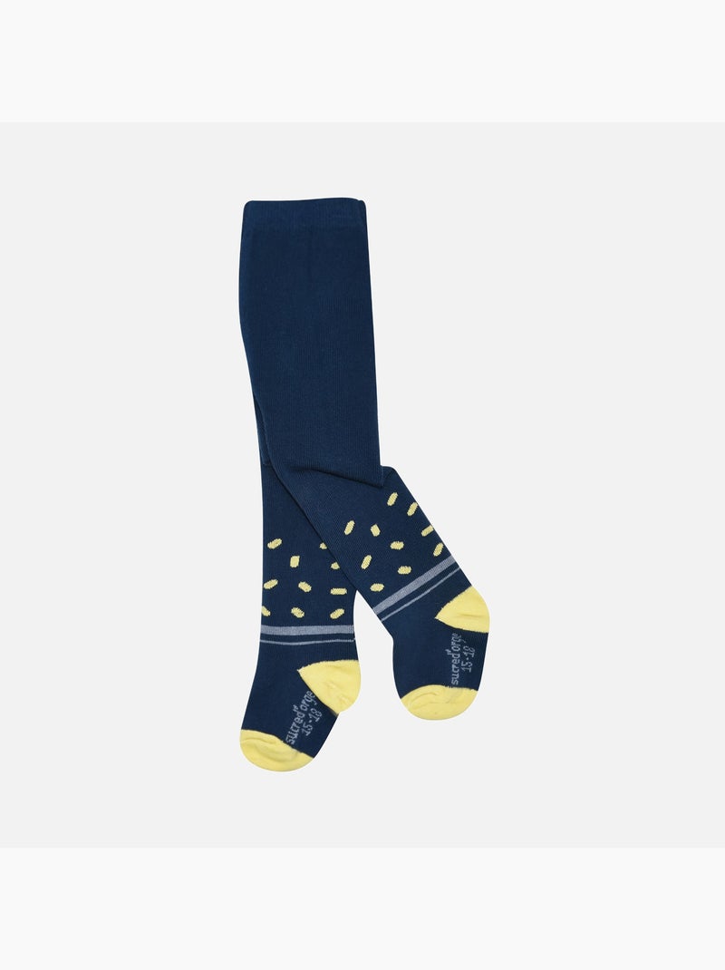 ROBE COLLANTS MARINE MAILLE NAISSANCE Bleu - Kiabi