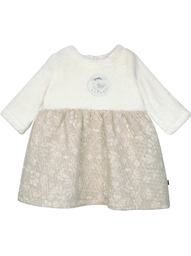 Robe collants shayna maille Beige - Kiabi