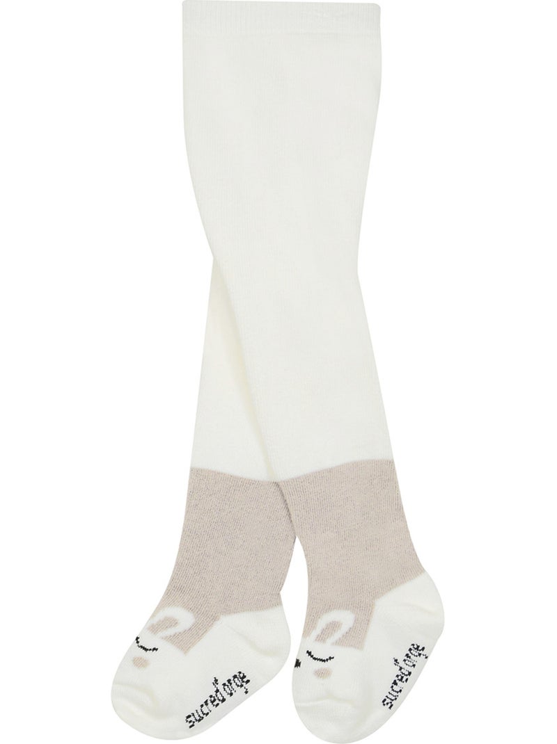 Robe collants shayna maille Beige - Kiabi