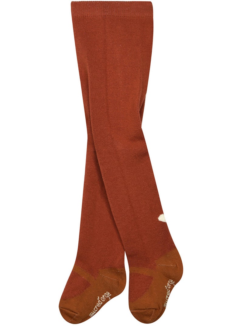 ROBE COLLANTS SYLVIA MAILLE MANCHES LONGUES Orange - Kiabi
