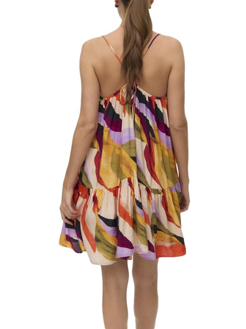 Robe Coloré Femme Vero Moda Multicolore - Kiabi