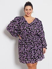 Soldes Robe Noire Grande Taille Femme Kiabi