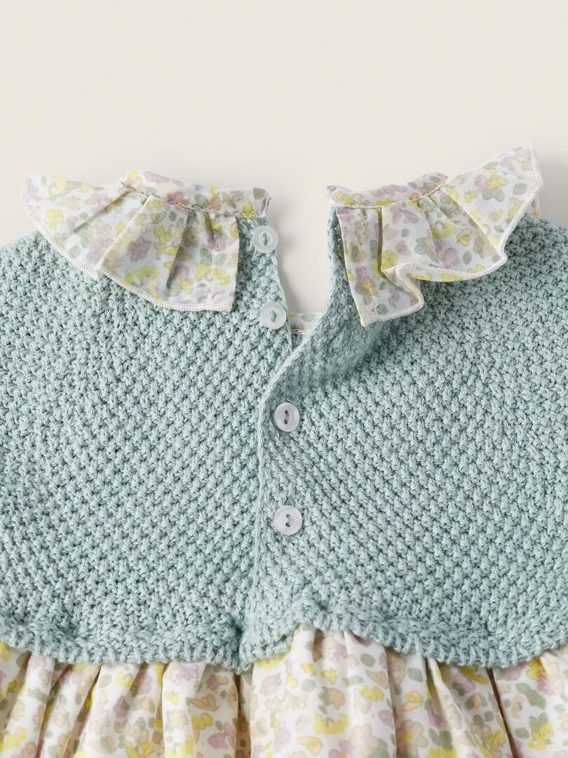 Nouveau-né Garçon Vêtements Été Tenues Manches Courtes Tricoté Robe à Fleurs Bandeau Pull Fille 140 Hiver, Rouge, 0-3 Mois