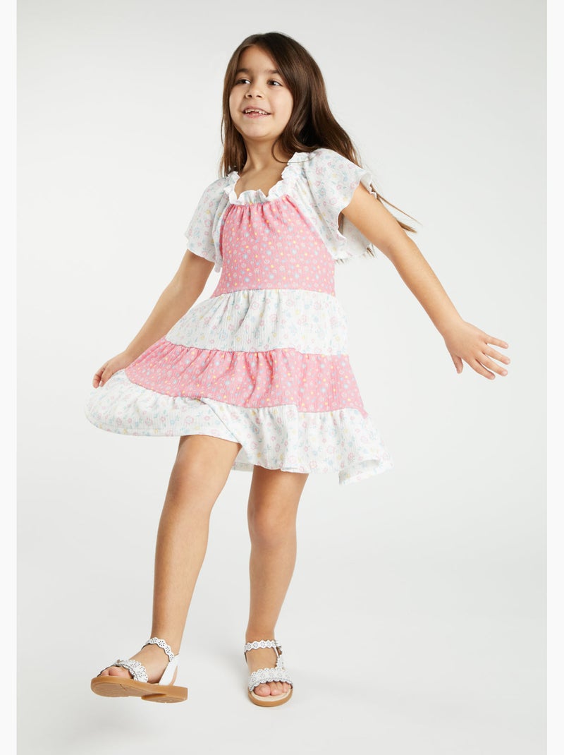 Robe conguitos Blanc - Kiabi