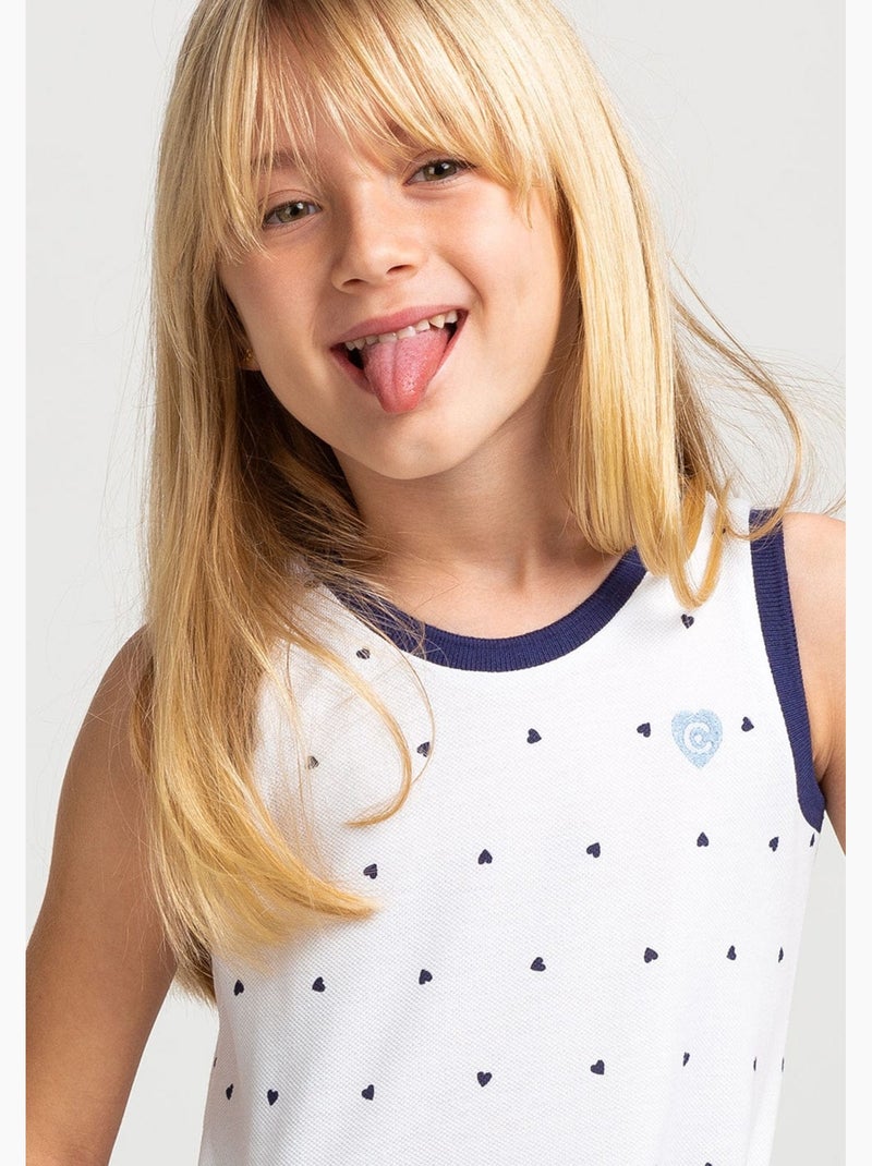 Robe conguitos Blanc - Kiabi