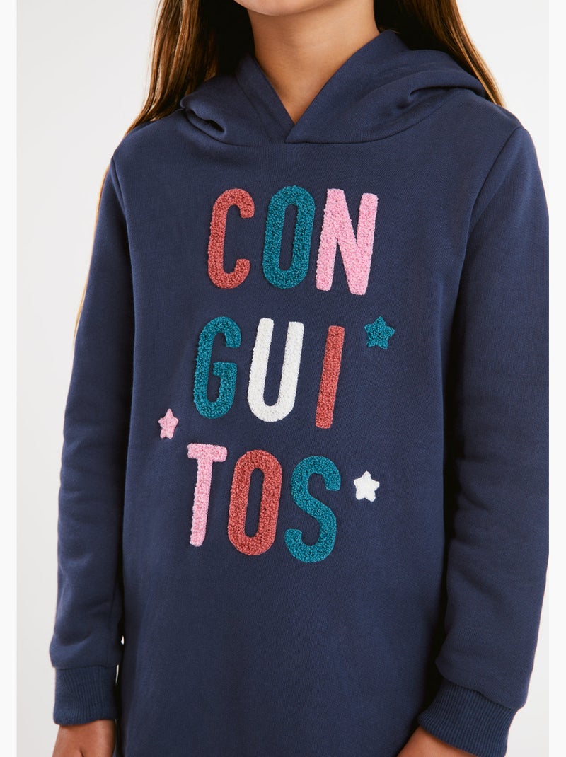 Robe conguitos Bleu marine - Kiabi
