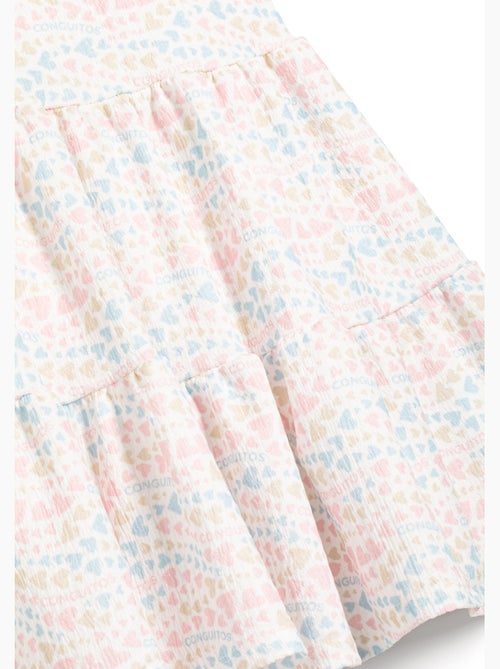 Robe conguitos estampado de corazones - Kiabi Robe conguitos estampado de corazones - Kiabi