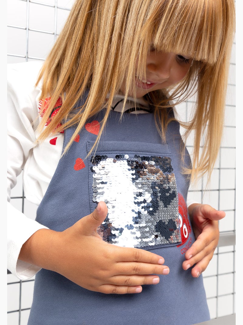 Robe conguitos Gris Gris - Kiabi