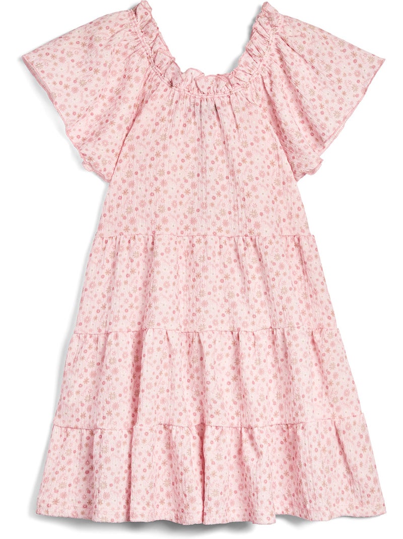Robe conguitos logo Rose - Kiabi