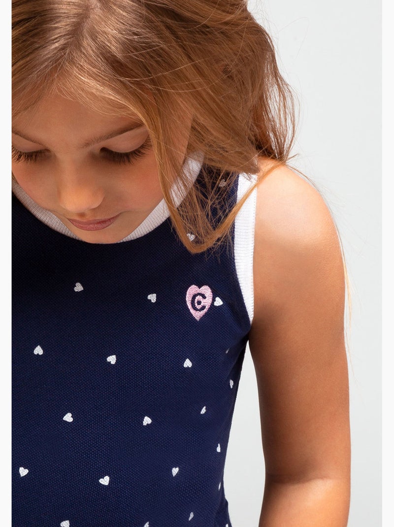 Robe conguitos lunares Bleu marine - Kiabi