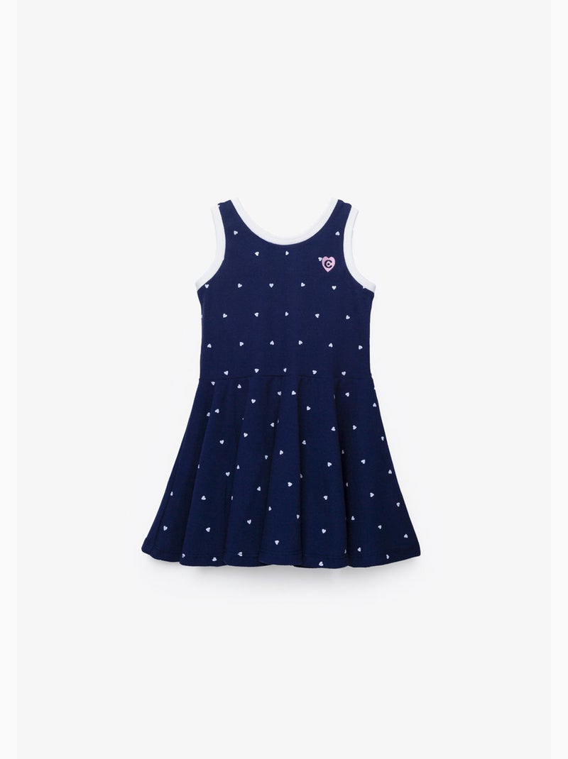 Robe conguitos lunares Bleu marine - Kiabi