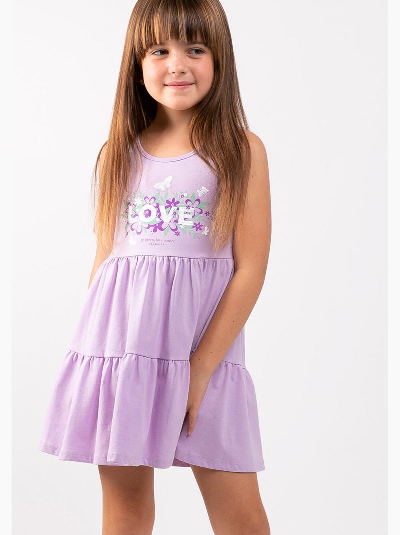Robe conguitos Mauve lilas - Kiabi