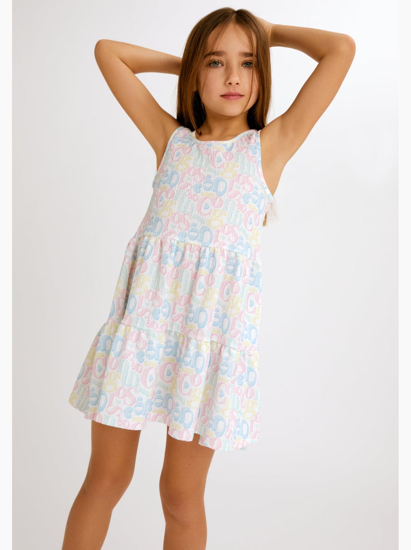 Robe conguitos multi logo Multicolore - Kiabi