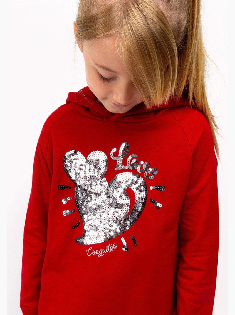 Robe conguitos Rouge - Kiabi