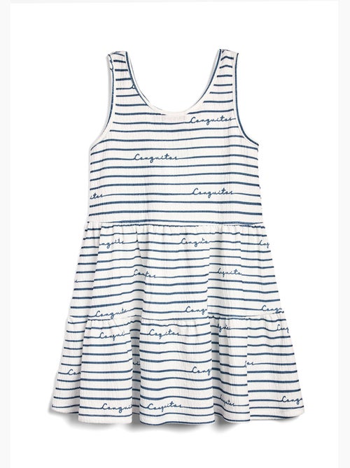 Robe conguitos strips - Kiabi