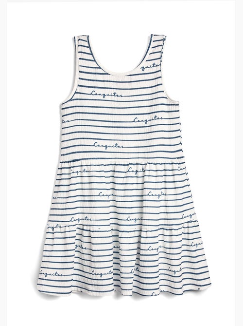 Robe conguitos strips - Kiabi
