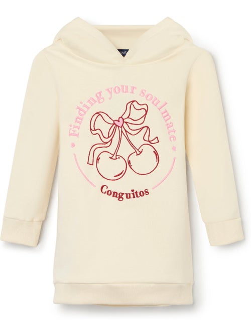 Robe conguitos sudadera con capucha cherries - Kiabi Robe conguitos sudadera con capucha cherries - Kiabi