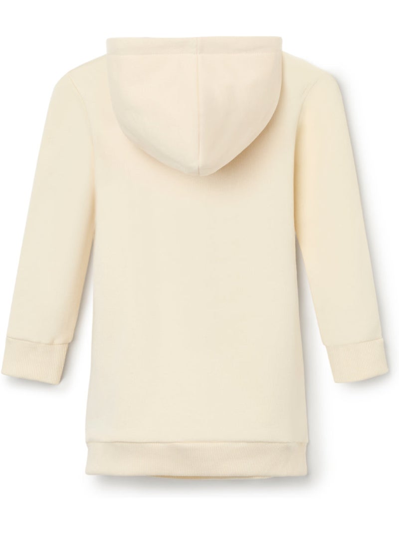 Robe conguitos sudadera con  capucha cherries Beige - Kiabi