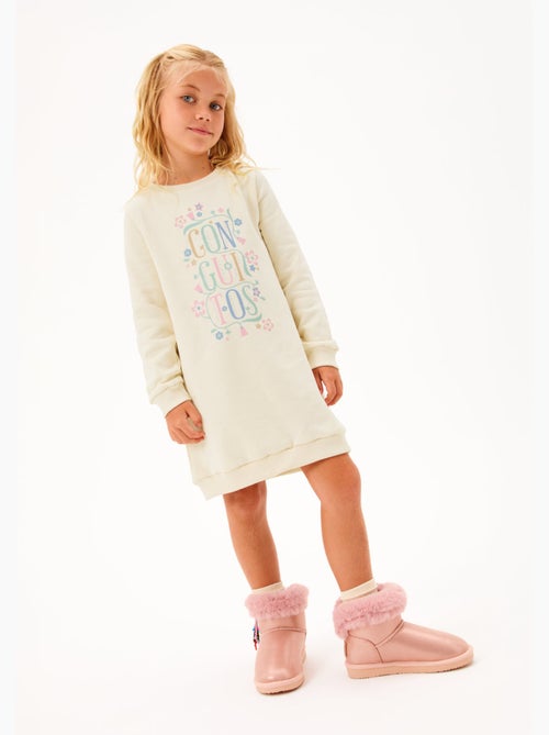 Robe conguitos vestido floral - Kiabi Robe conguitos vestido floral - Kiabi
