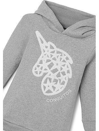 Robe conguitos vestido sudadera con capucha