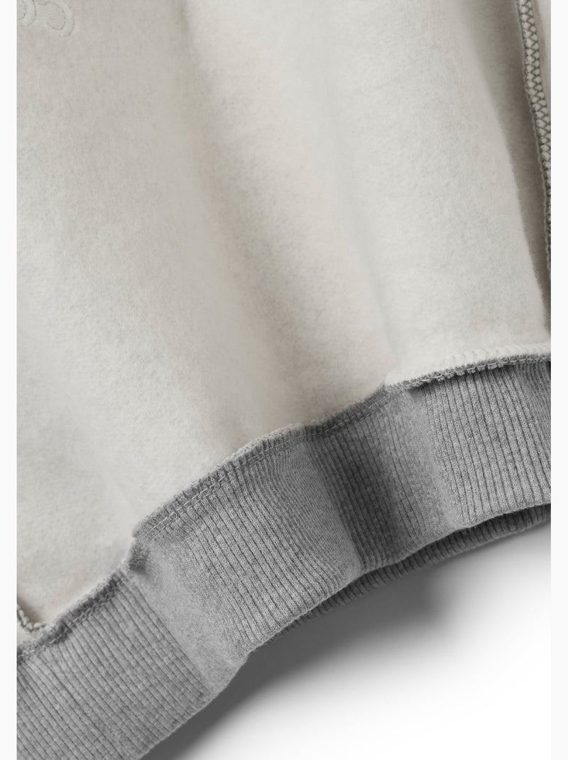Robe conguitos vestido sudadera con capucha Gris Gris - Kiabi