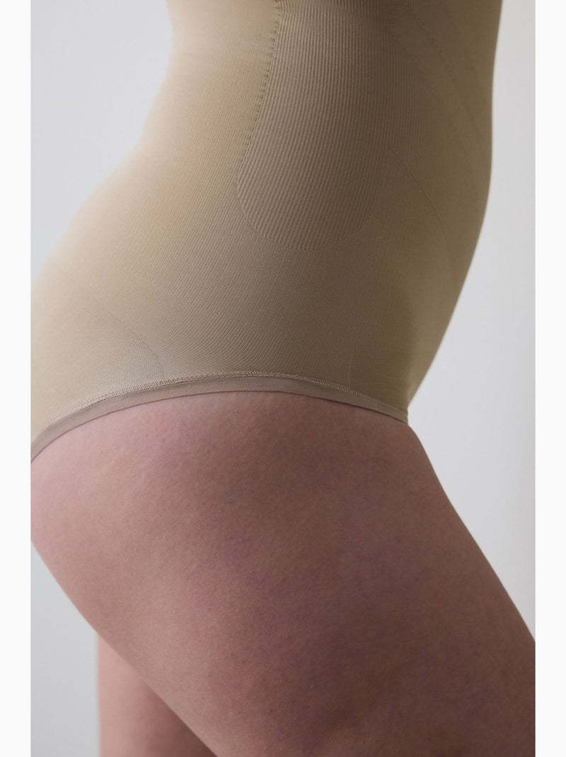Robe corset gainante sans coutures penti Nude - Kiabi