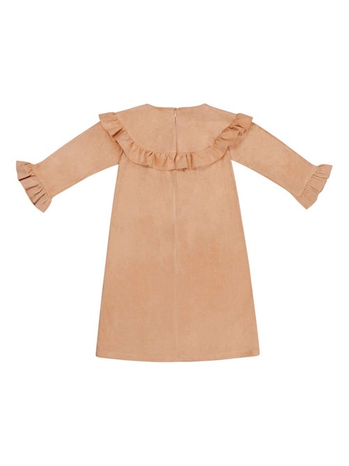Robe Costume Indien  en Suédine   SQUAW - La Faute à Voltaire - Kiabi