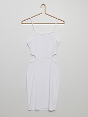 Robe Vetements Fille Blanc Kiabi