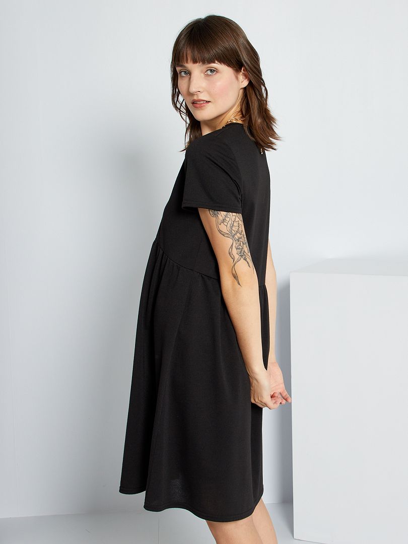 Robe coupe babydoll noir Kiabi 20.00€