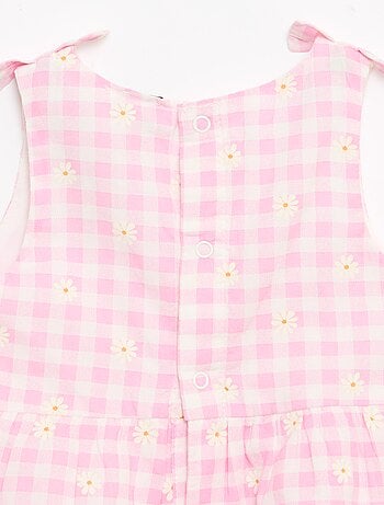 Robe coupe évasée sans manches