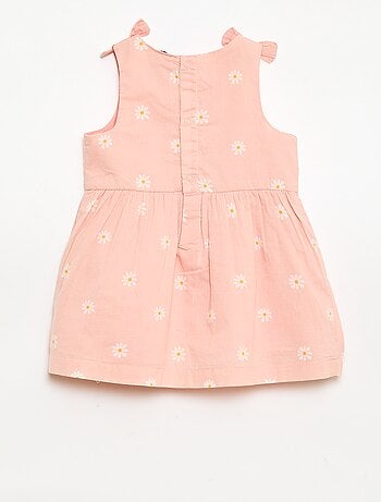 Robe coupe évasée sans manches