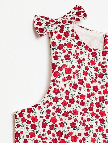 Robe coupe évasée sans manches