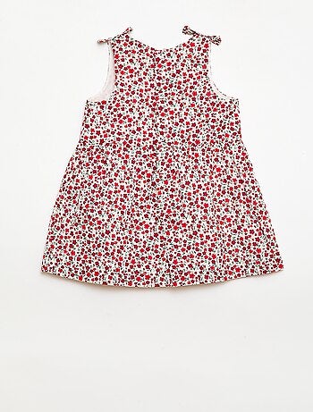 Robe coupe évasée sans manches