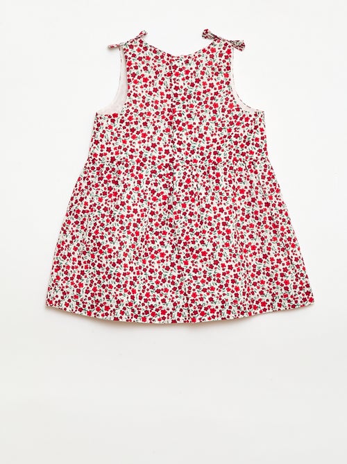 Robe coupe évasée sans manches - Kiabi