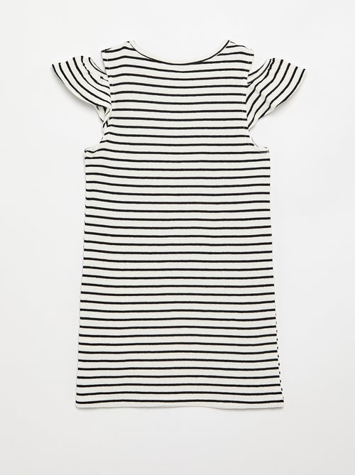 Robe coupe mi-cuisse avec ouvertures aux épaules - Kiabi Robe coupe mi-cuisse avec ouvertures aux épaules - Kiabi