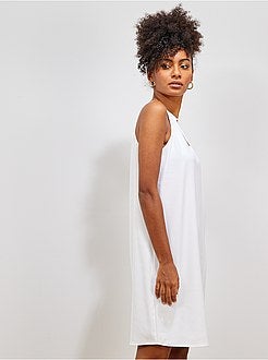 Robe courte à emmanchures américaines - Kiabi