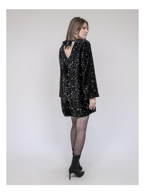 Robe courte à sequins INAZOE - Kiabi