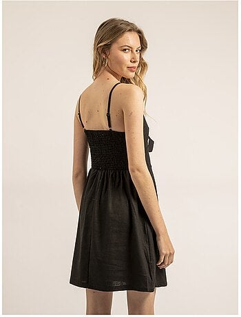 Robe courte avec nœud ICHEKA