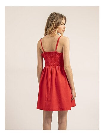 Robe courte avec noeud ICHEKA