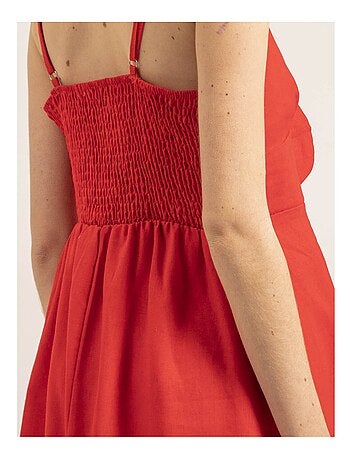 Robe courte avec noeud ICHEKA