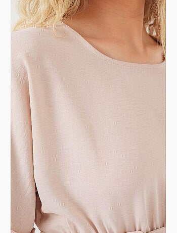 Robe courte ayrobin à manches courtes 2572 bdart