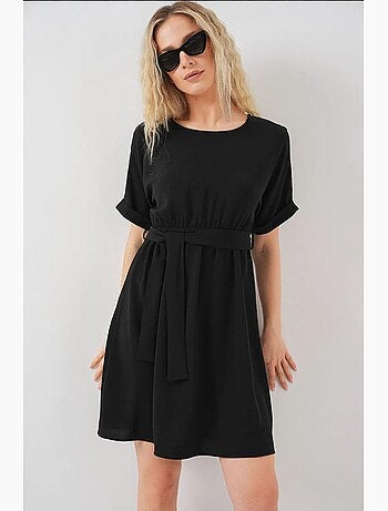 Robe courte ayrobin à manches courtes 2572 bdart