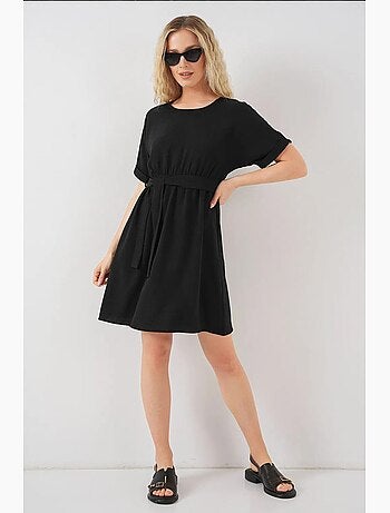 Robe courte ayrobin à manches courtes 2572 bdart