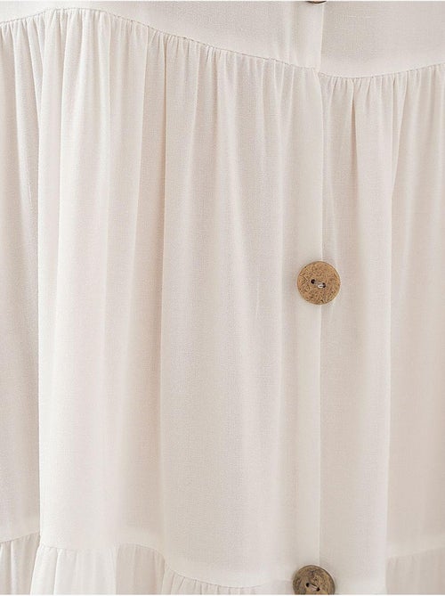 Robe courte boutonnée sans manches bdart - Kiabi Robe courte boutonnée sans manches bdart - Kiabi